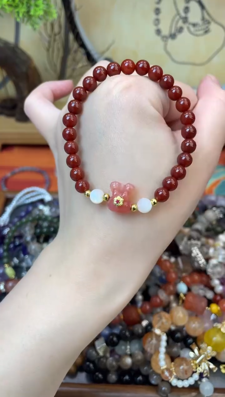 【闪购商品】玛瑙手饰未镶嵌406手串手串