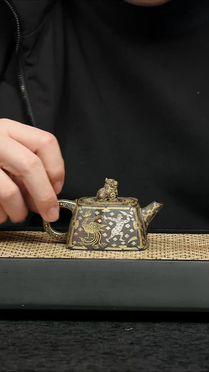 茶壶紫砂五堂 独角兽
