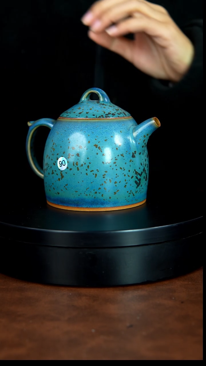 90号/禹州神垕特产】原矿原产地钧瓷茶具