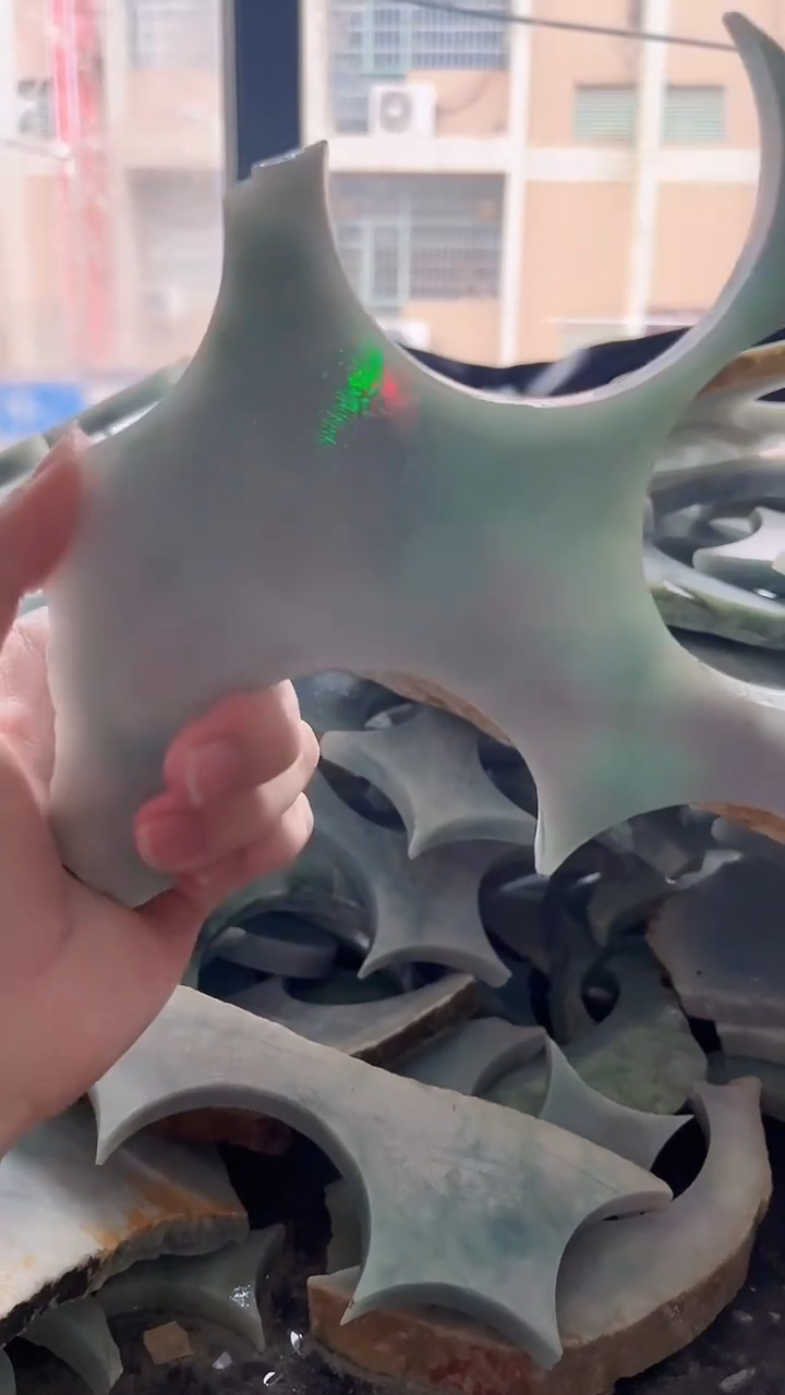 裸石翡翠缅甸翡翠A货1048