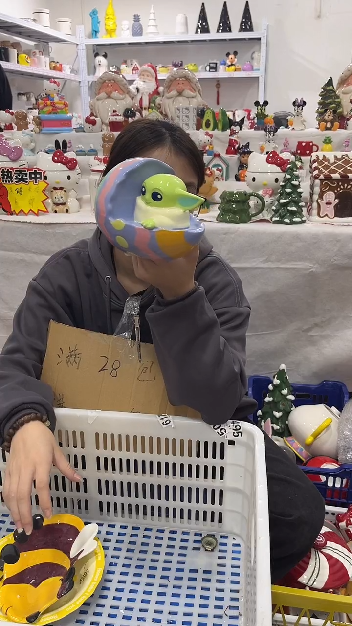 手工艺品琉璃满 28包邮，微瑕陶瓷不退不换