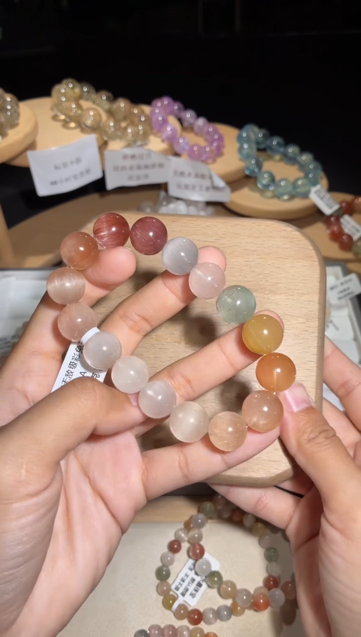 未镶嵌手链水晶73号多样性发一W 13+