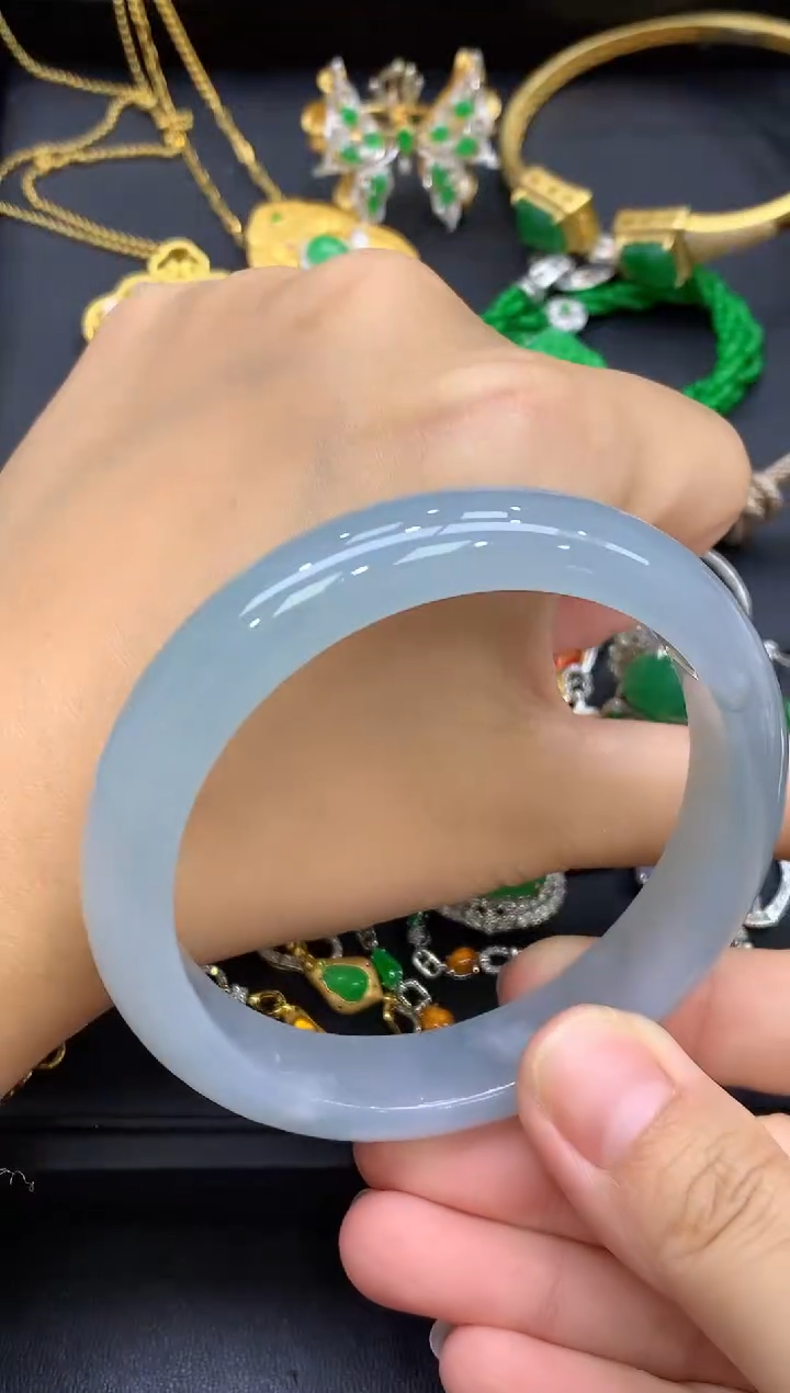 未镶嵌手镯翡翠660-中国好珍宝