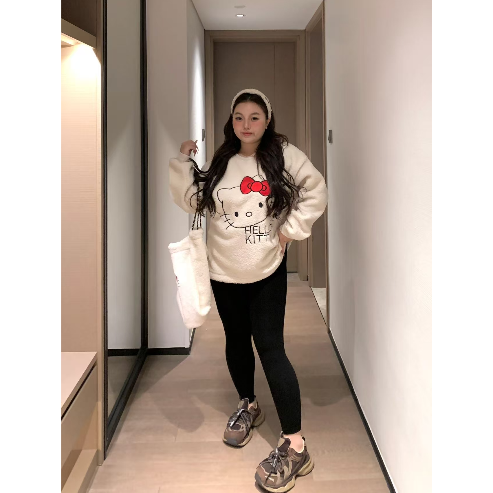 慧芝huizhi A888加厚休闲裤 定制款 高弹力微压加厚显瘦休闲裤