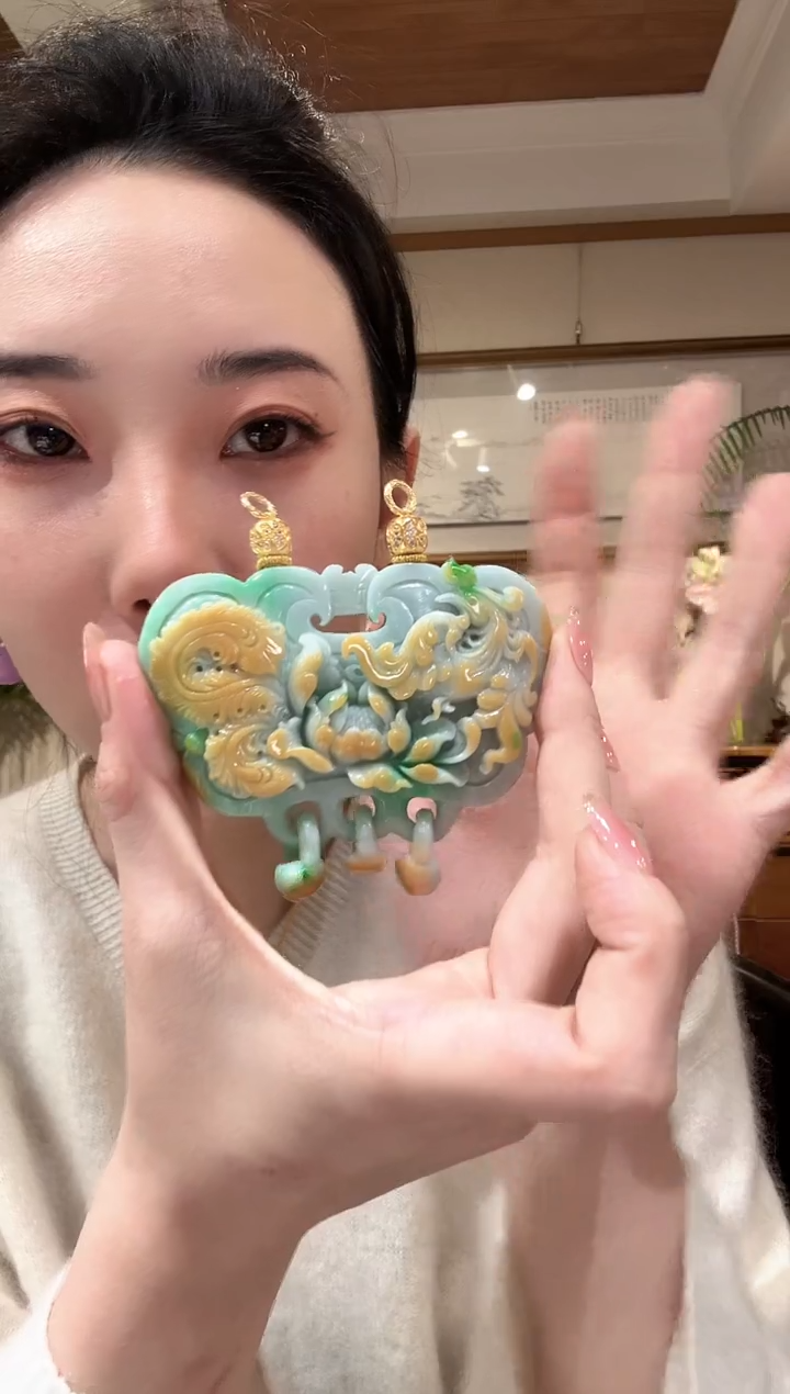 【闪购商品】翡翠颈饰未镶嵌国风