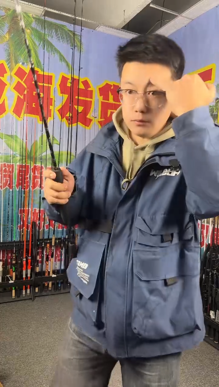 1.8m以下碳素PBL502直柄1.5米（瑕疵尾货竿，没有售后，介意勿拍）