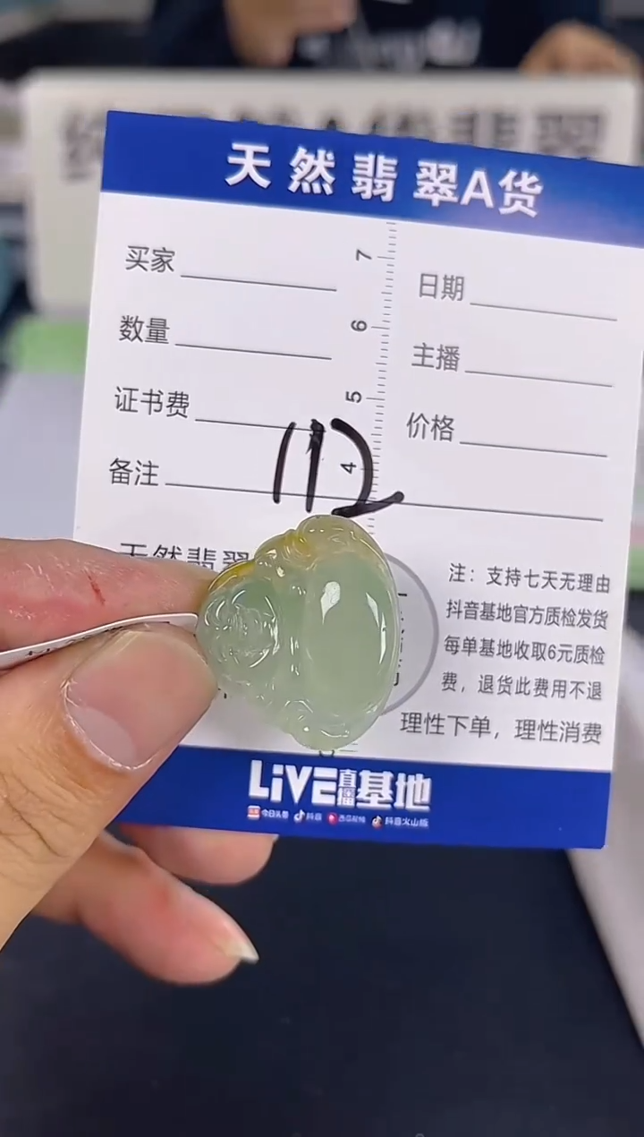 颈饰未镶嵌翡翠纯天然缅甸翡翠A货