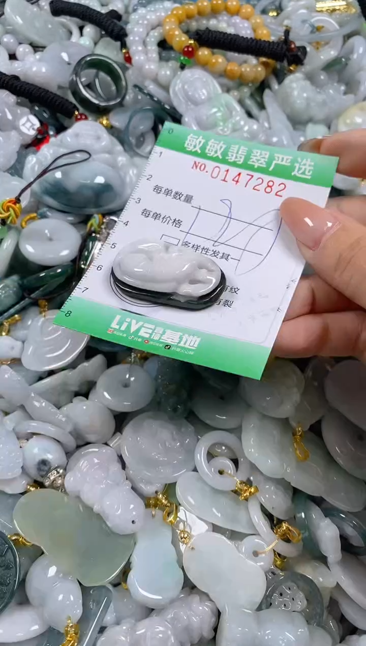 翡翠未镶嵌颈饰闪购0147282