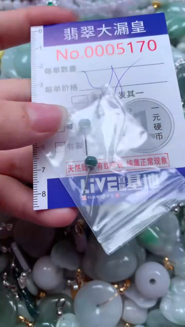 翡翠未镶嵌吊坠(不含链)5170