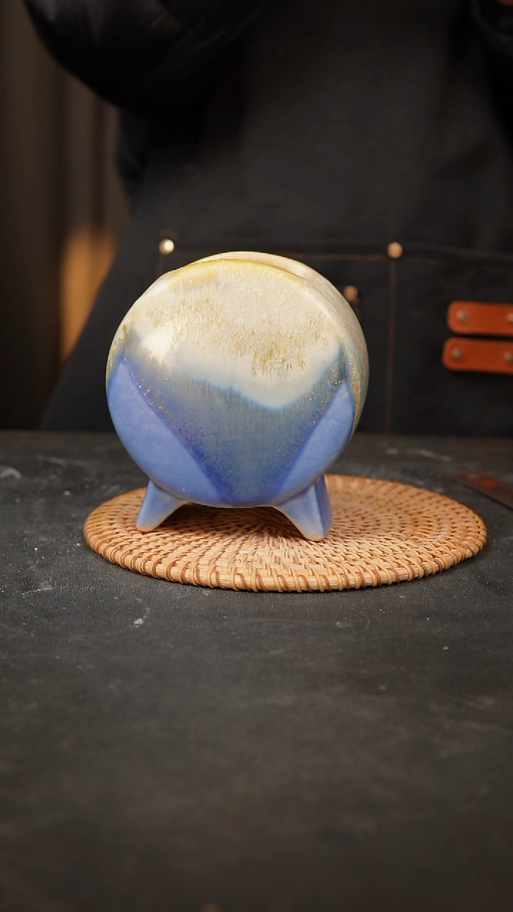 【闪购商品】瓷片景德镇泥泥陶瓷花盆