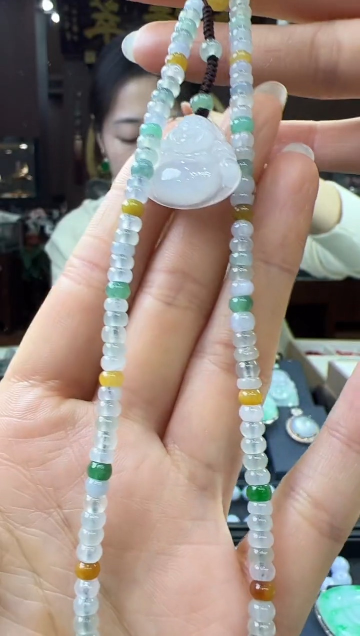 【闪购商品】翡翠挂件未镶嵌手机链