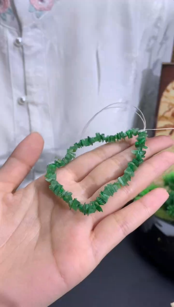 未镶嵌手链翡翠碎碎冰
