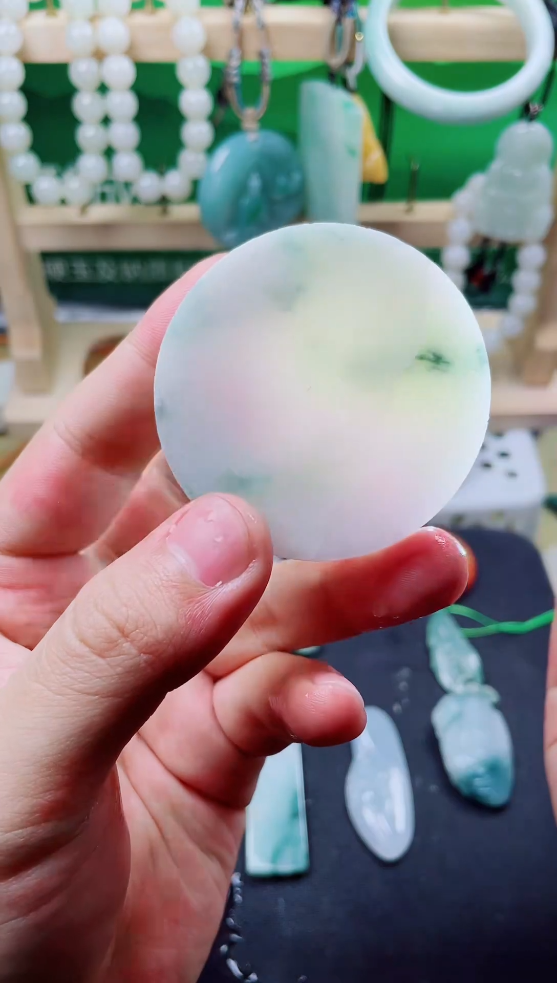 颈饰未镶嵌翡翠翡翠翡翠529