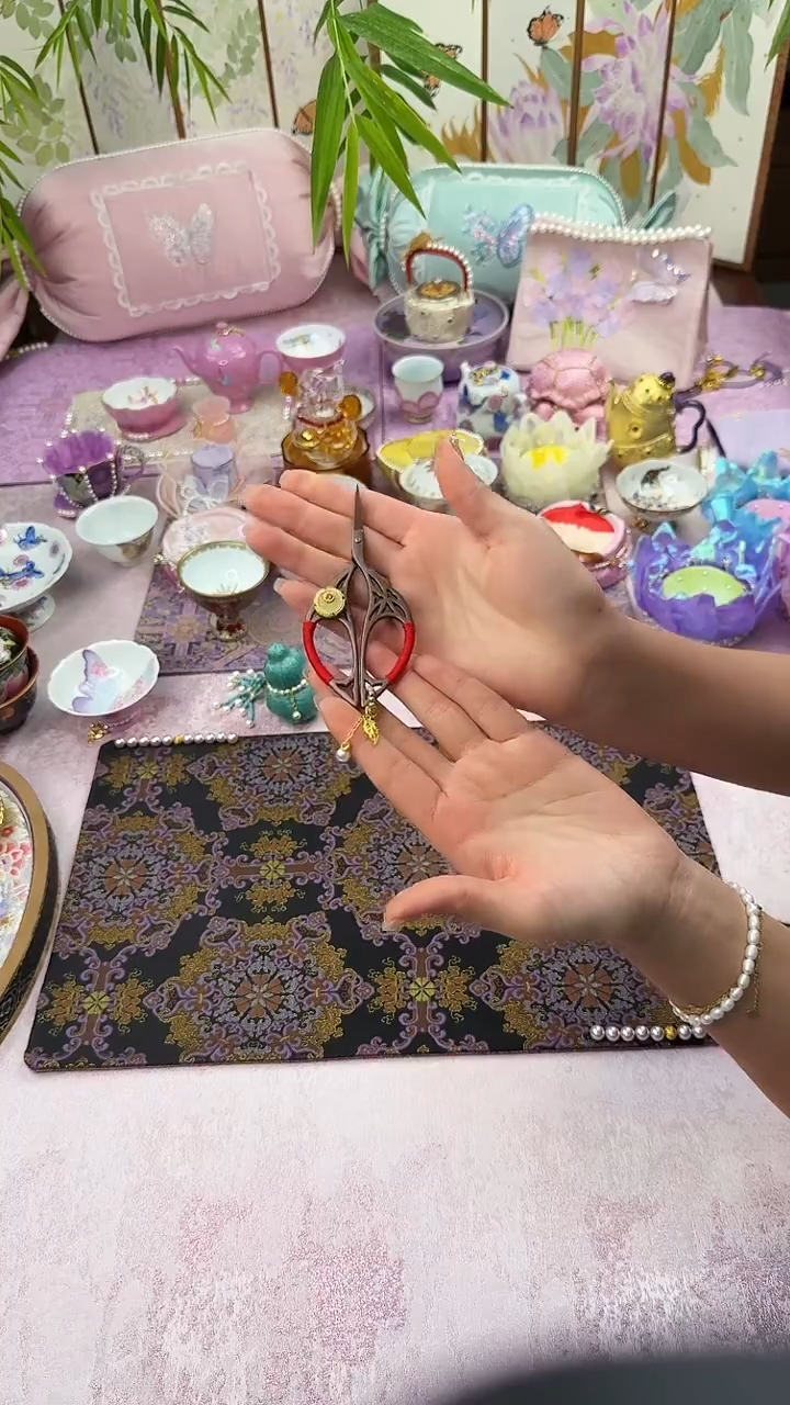 红色茶剪 现货1个