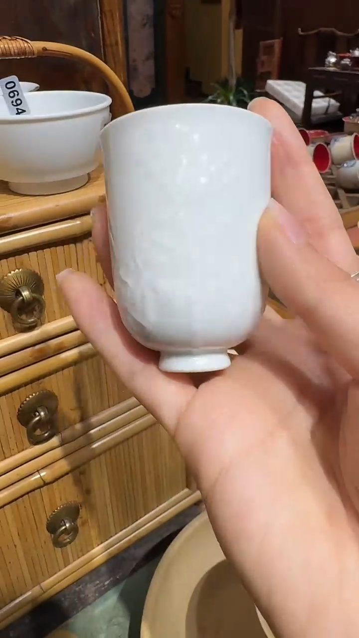 板娘的茶js034菊花杯