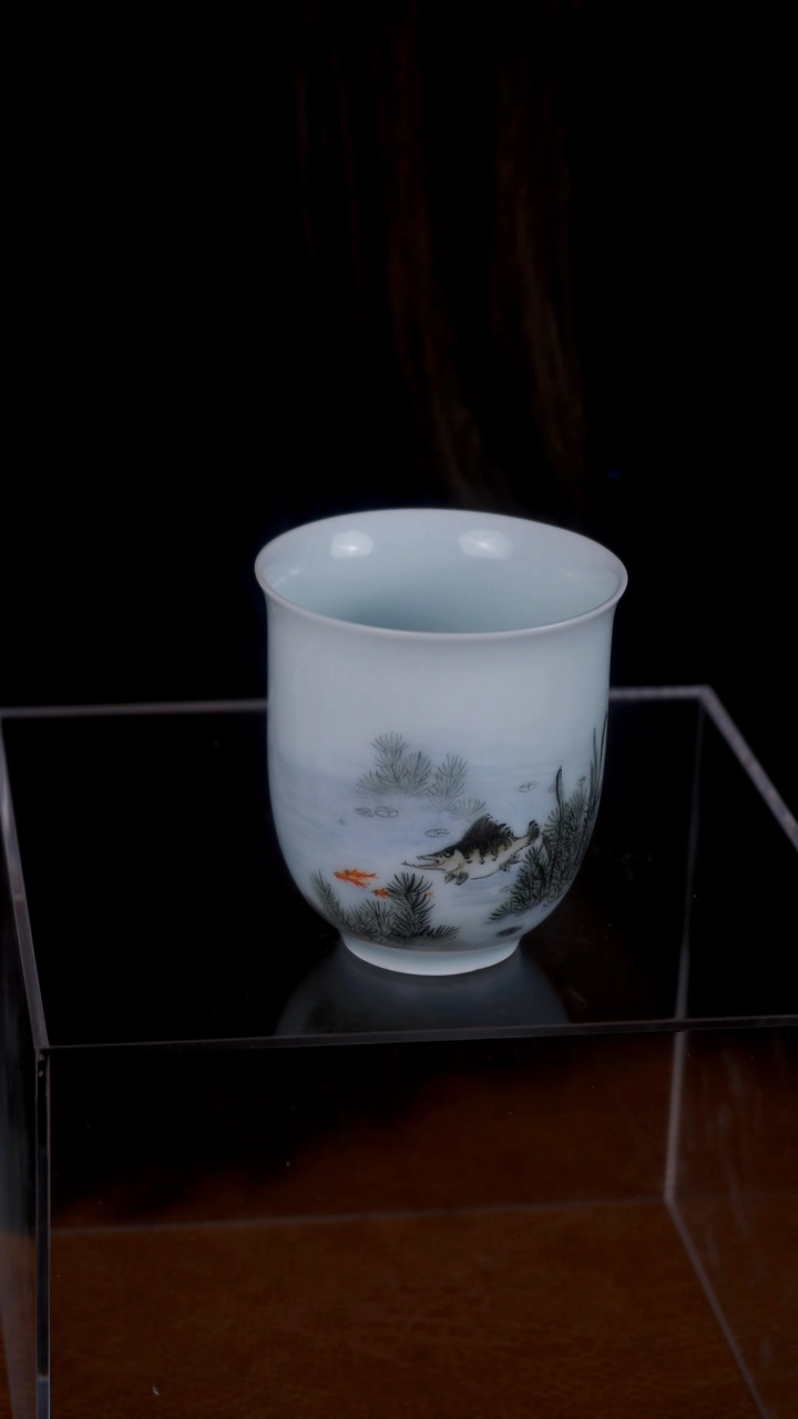 【闪购商品】杯手工手绘精品陶瓷摆件