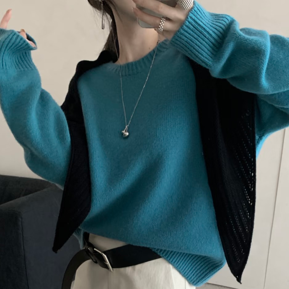 百搭时尚毛衣内搭大板粗线毛衣杂款链接（以直播间实际过款为准）