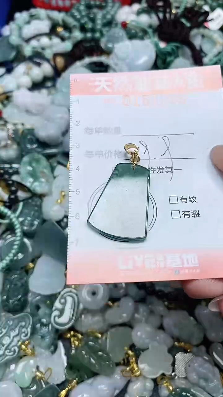 翡翠未镶嵌颈饰闪购0151055