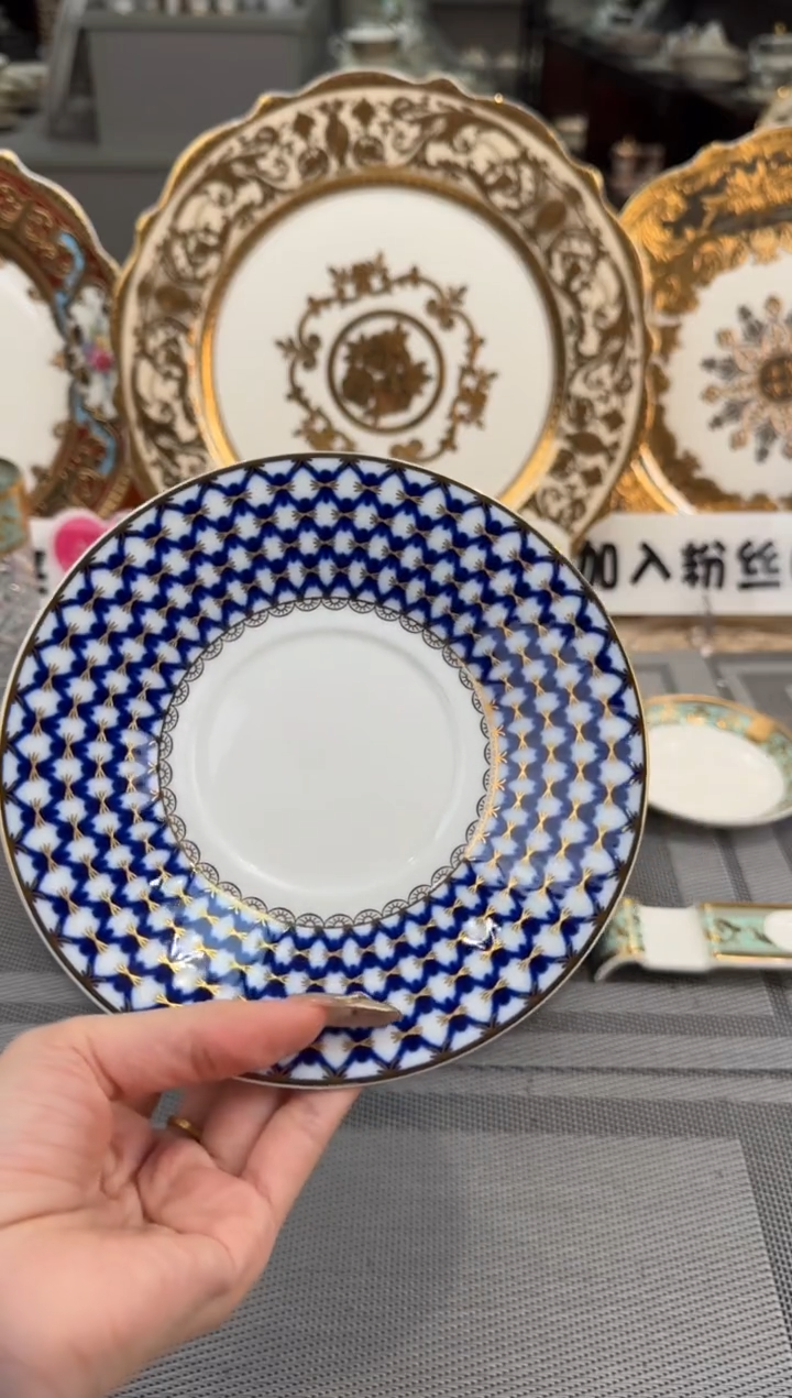 【闪购商品】瓷片6英寸碟福利款 微瑕 2个