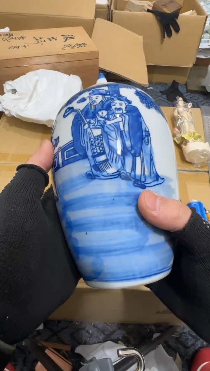 摆件陶W****伟二哥亚路中古文化