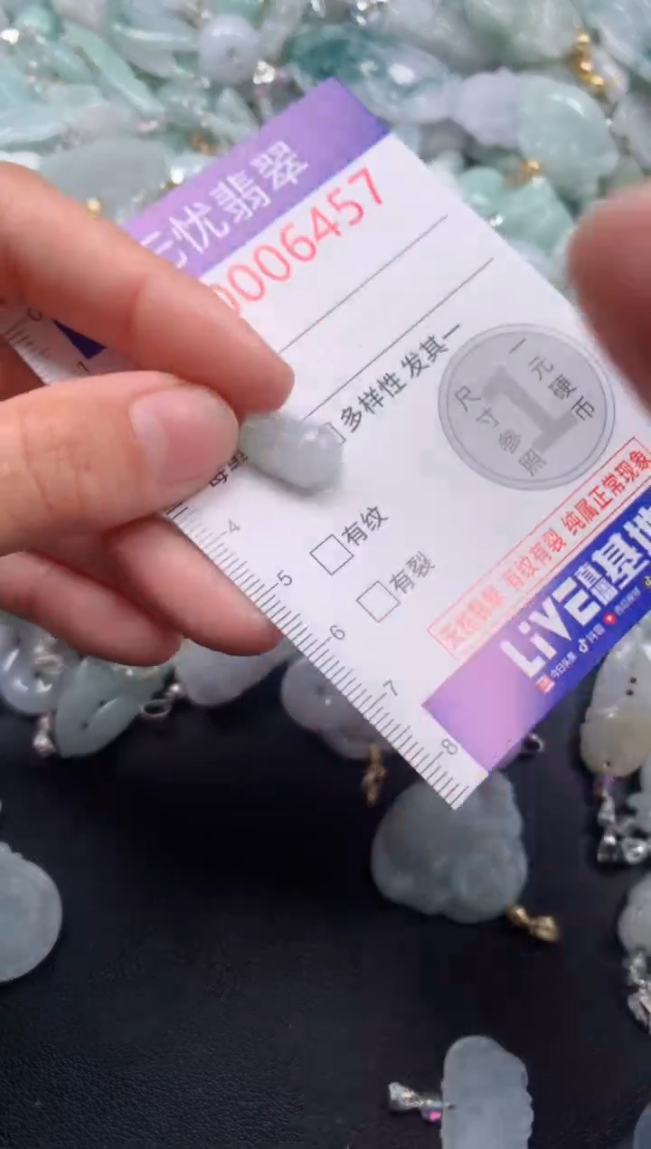 颈饰未镶嵌翡翠6457