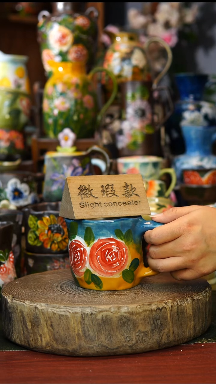 陶瓷29景德镇手工手绘釉下彩