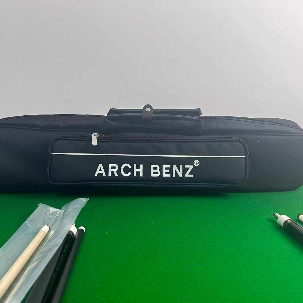 大容量防水耐磨便携式八孔台球杆包多功能手提双肩包