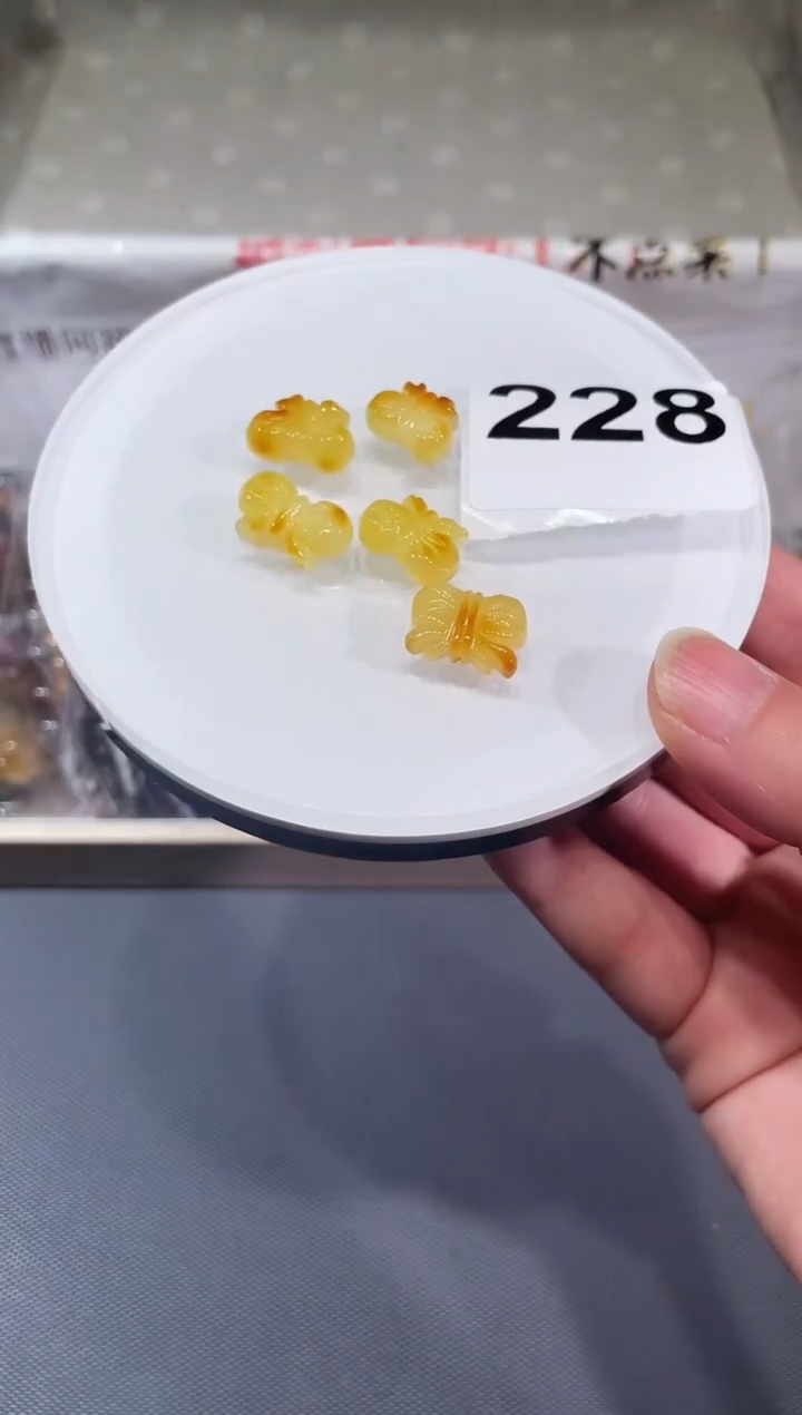 未镶嵌手链水晶A蜜蜡蝴蝶结 多样性发一