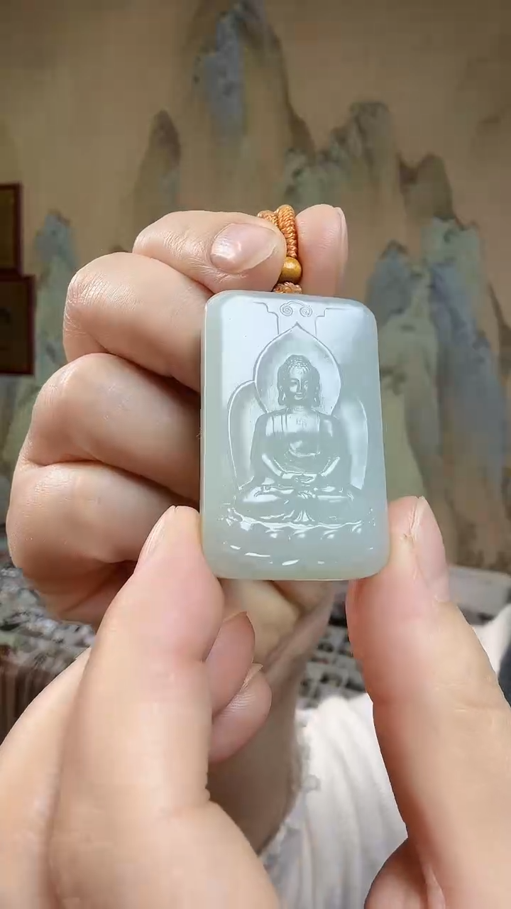 颈饰未镶嵌和田玉.