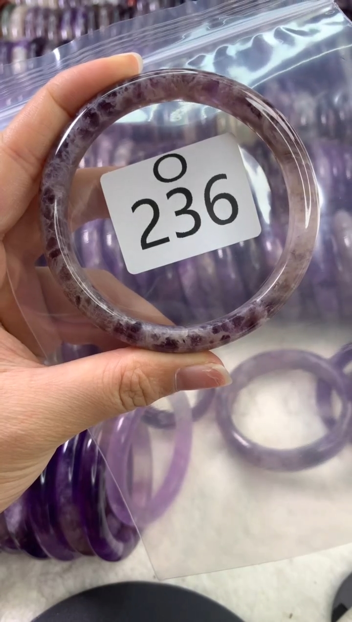 【闪购商品】水晶水晶手镯O未镶嵌236-62