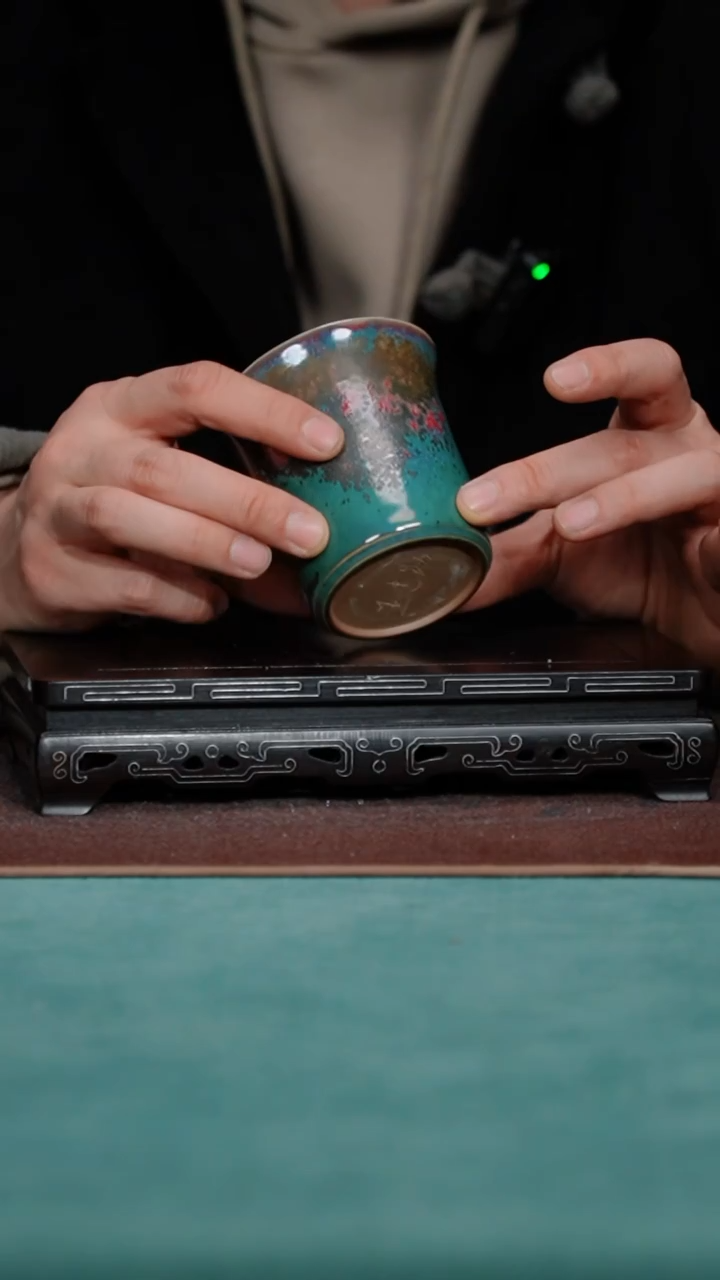 【闪购商品】76-1直壁公道杯（炉钧釉 王建勋）