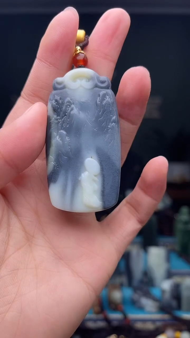 未镶嵌和田玉挂件1