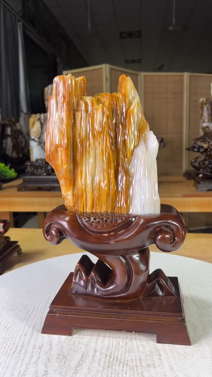 合金珠宝奇石硅化玉399