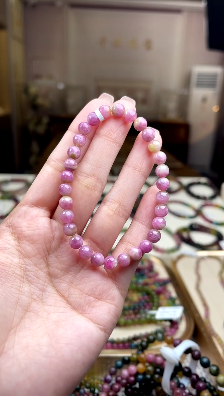 【闪购商品】/未镶嵌碧玺6mm+碧玺单圈多样性发货