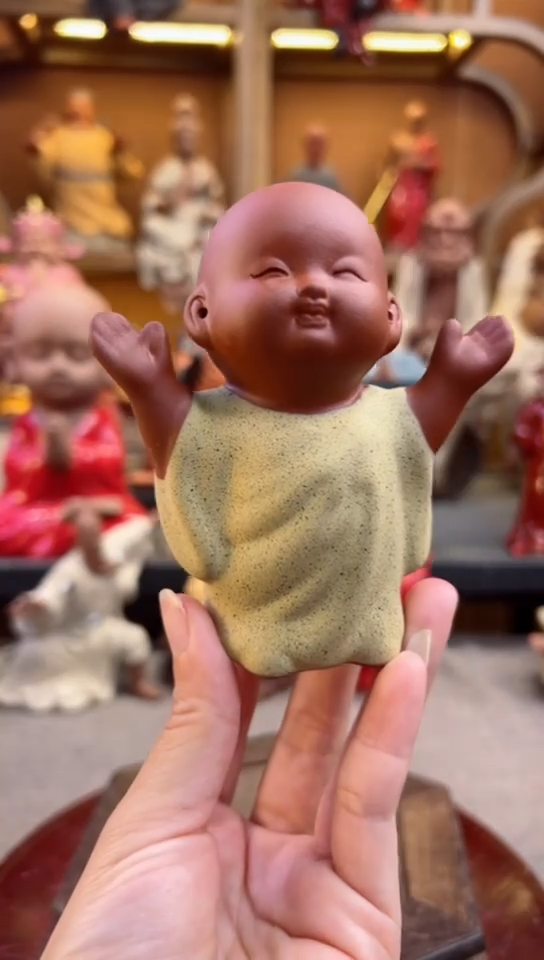 紫砂茶宠器闵茶宠摆件
