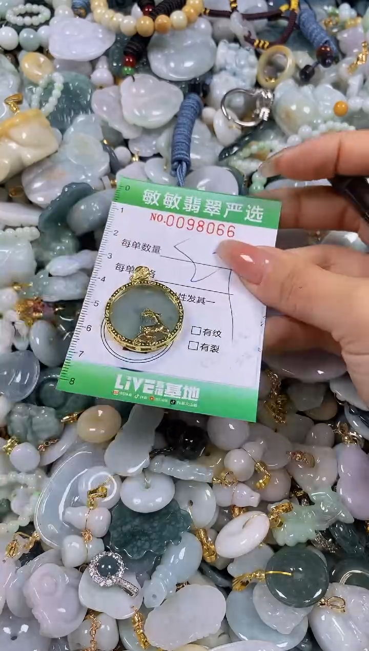 【闪购商品】翡翠颈饰未镶嵌闪购0098066