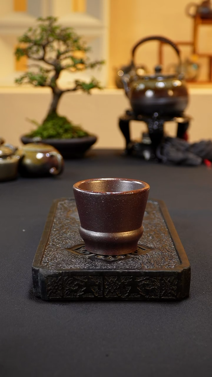 茶壶紫砂纯自然柴烧