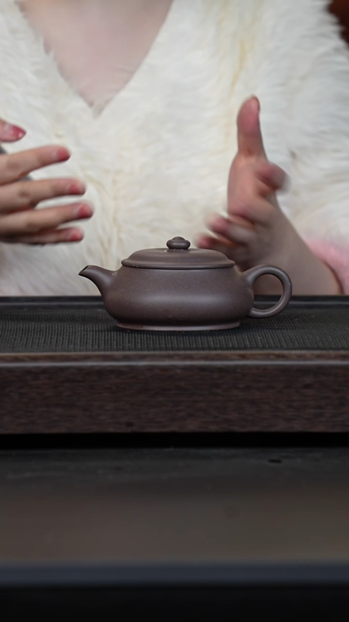 【闪购商品】紫砂茶壶天青明炉