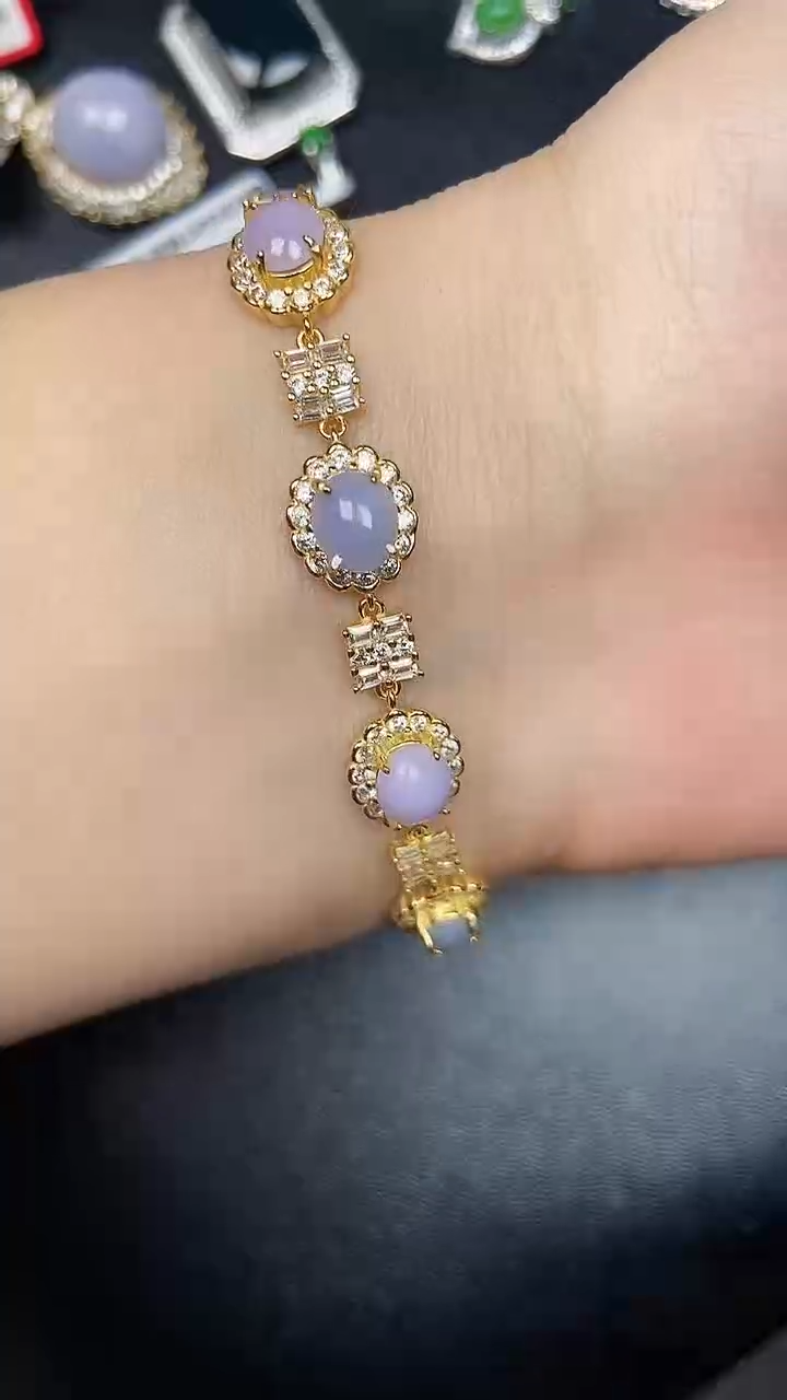 银S925镶嵌戒指翡翠7200