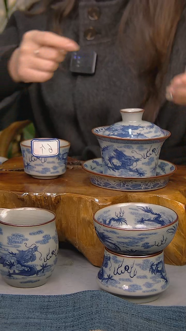 【闪购商品】简装家用款9件套 陶瓷家用茶具系列