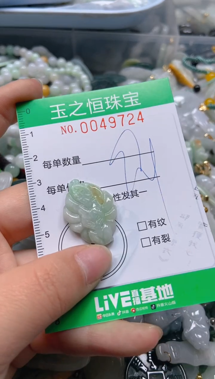 【闪购商品】翡翠颈饰未镶嵌闪购0049724