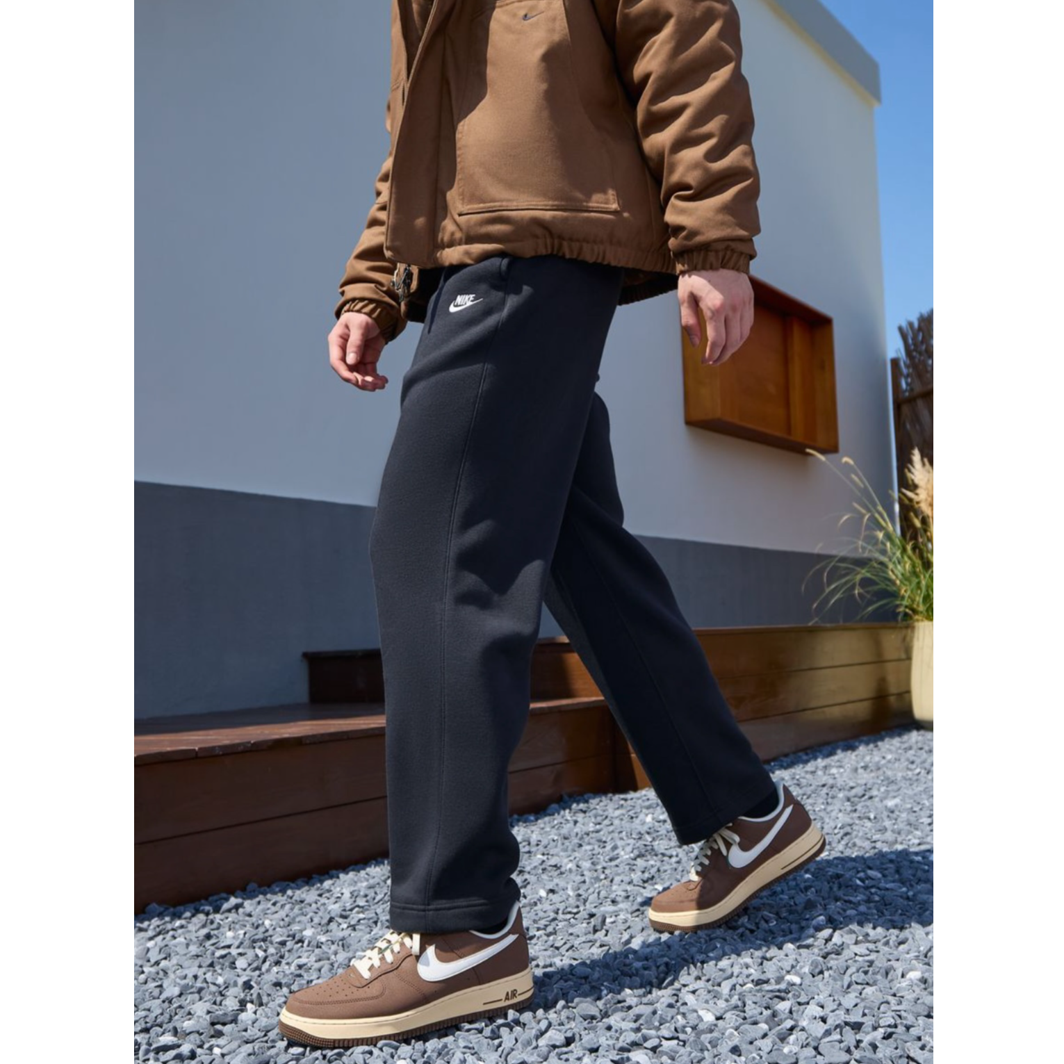 NIKE/耐克【双12狂欢疯抢】男女款加绒加厚直筒时尚长裤FN3732010