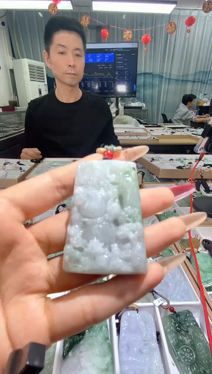 【闪购商品】翡翠颈饰未镶嵌天然缅甸翡翠A货未镶嵌