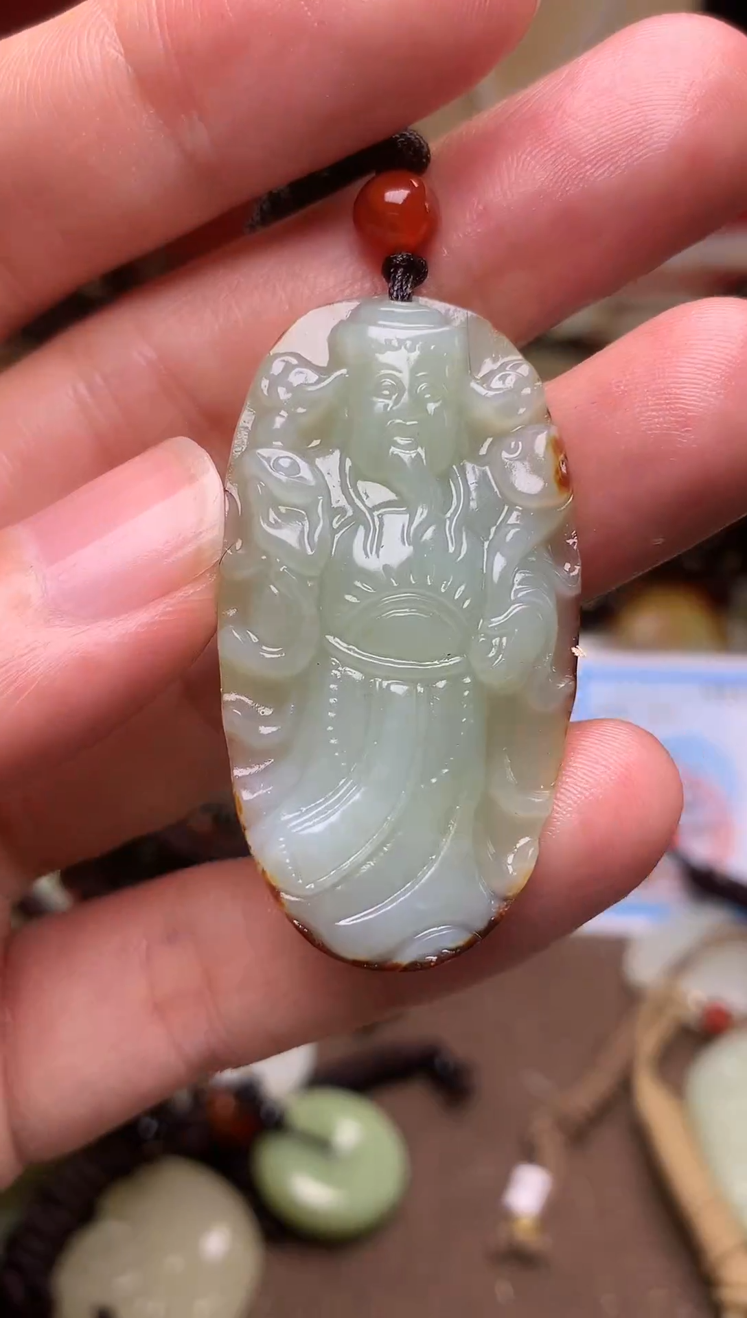 颈饰未镶嵌和田玉新疆料青海料清水和田玉吊坠