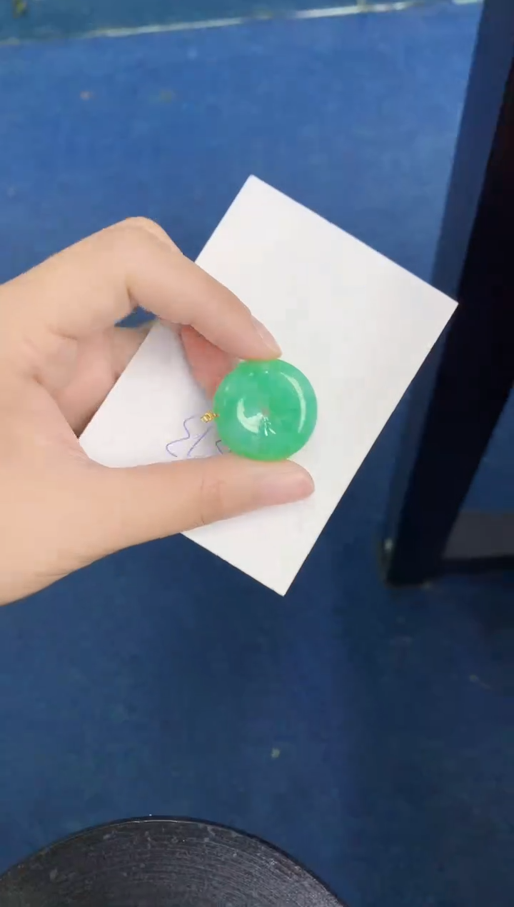 【闪购商品】翡翠颈饰18K金镶嵌000000000