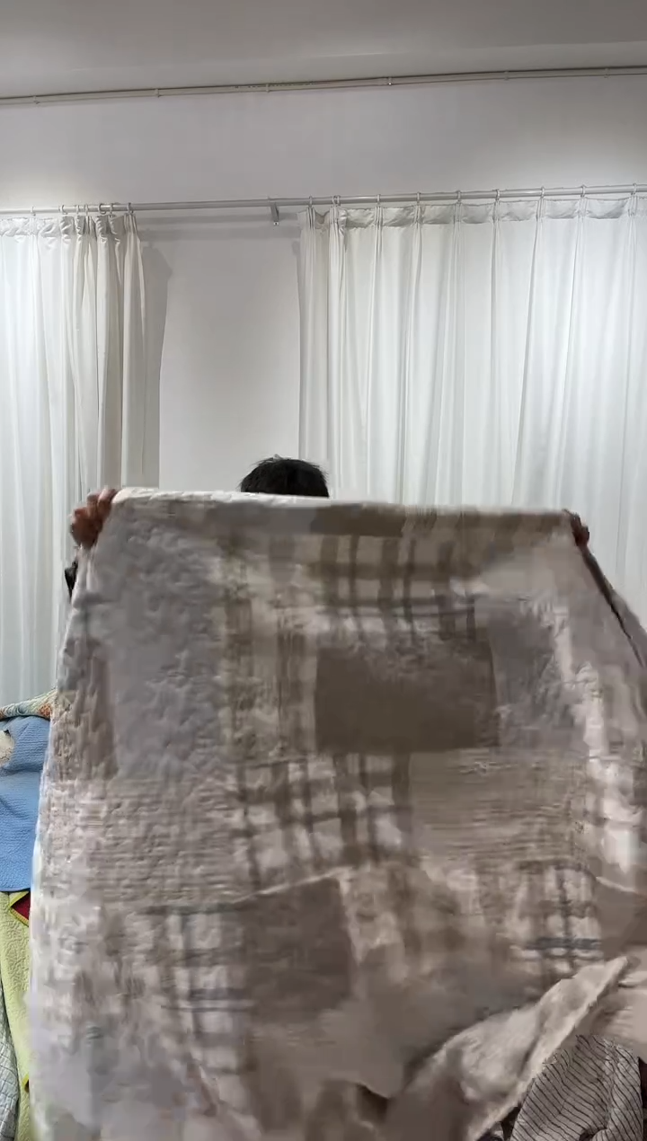 棉120*200纯棉床盖100号微瑕