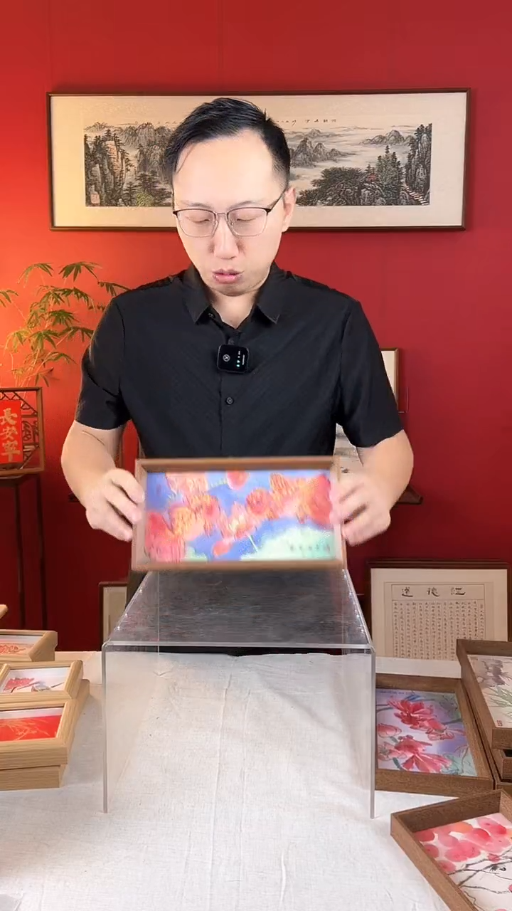 【闪购商品】国画金玉满堂手绘国画14*27摆台