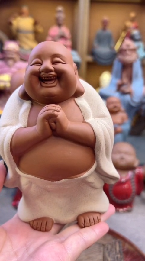 紫砂茶宠器闵茶宠摆件