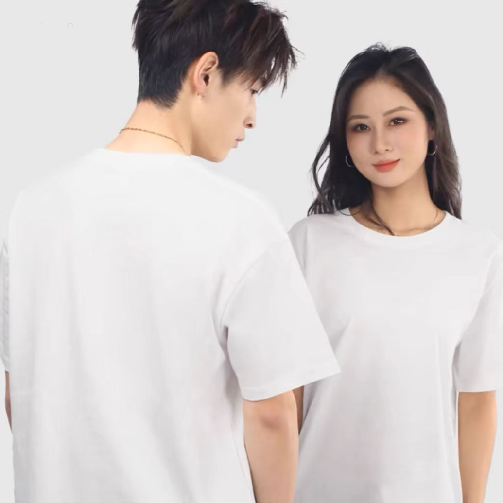 8209-男女同款三防（白色）小白T恤