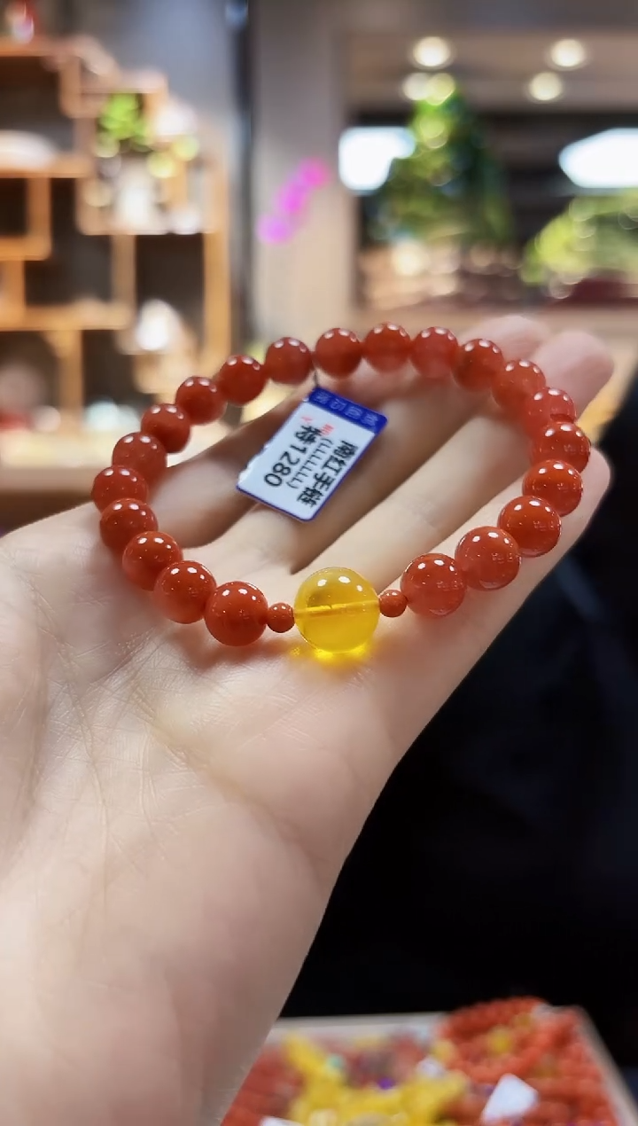 【闪购商品】南红玛瑙手链未镶嵌手链